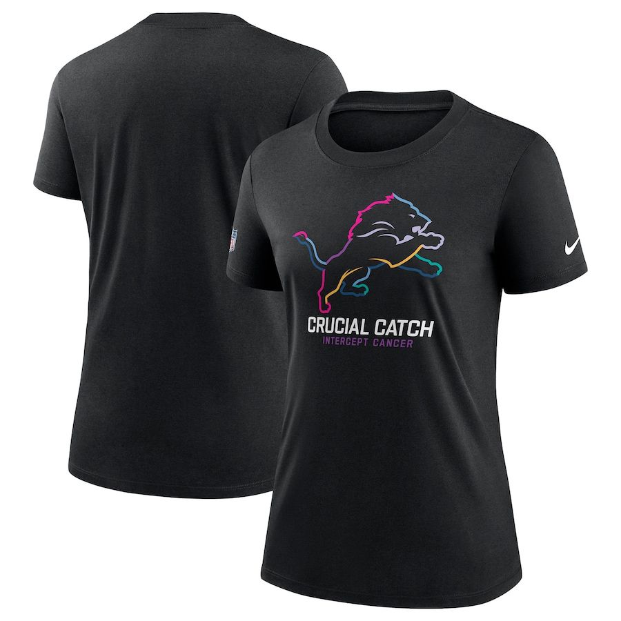 Women Chicago Bears 2024 Nike NFL black T shirts ->nfl t-shirts->Sports Accessory